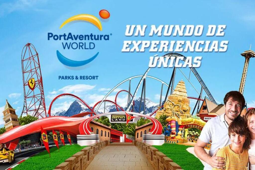 شقة ميامي بلاتجا  في Piso Grande-Playa A 250M-Portaventura A 15Min Por Autovia المظهر الخارجي الصورة